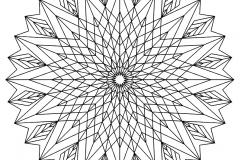 Mandala a colorier adulte difficile 18